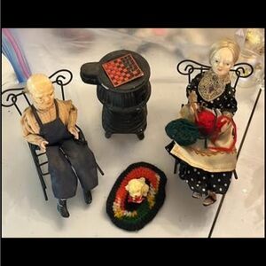 Vintage Doll Set with Accessories